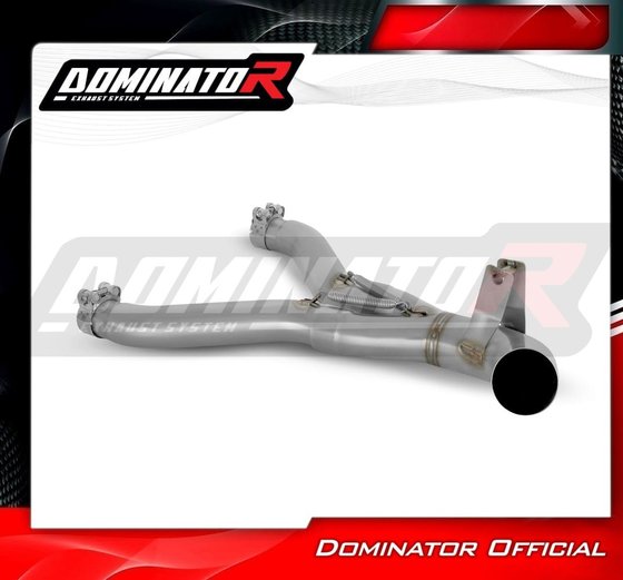 MG008D Dominator racing down pipe mid pipe