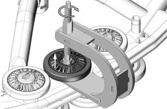 CAMSO camso wheel puller tool