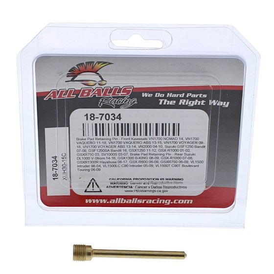 18-7034 All Balls brake pad retaining pin - front