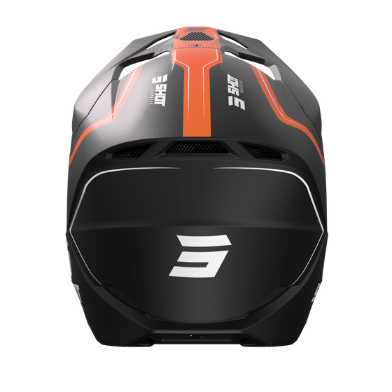 SHOT helmet furious reflex orange matt