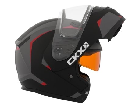 CKX flex rsv control red electrical visor