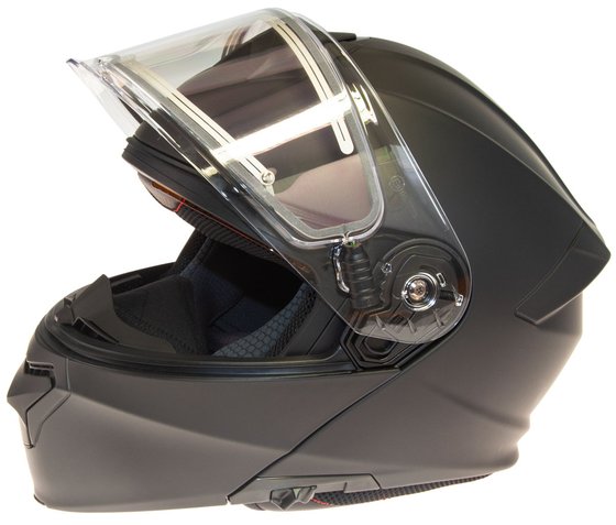 Timeless flake modular snowmobile helmet