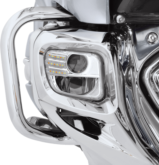 52-915A SHOW CHROME led fog lights for gl1800