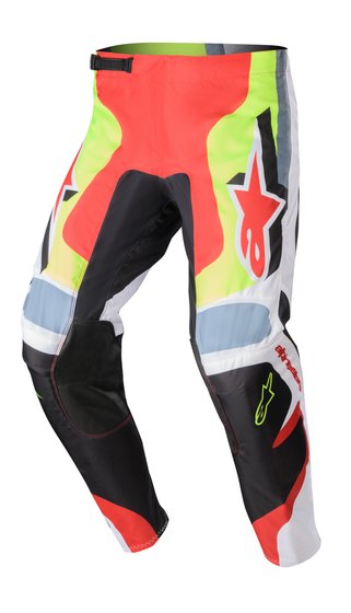 ALPINESTARS pant fluid agent black/red/yellow fluo