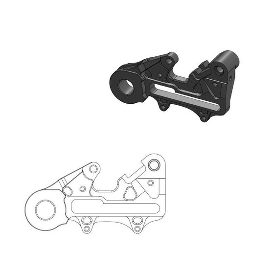 211108 MOTO-MASTER oversized brake caliper relocation adapter