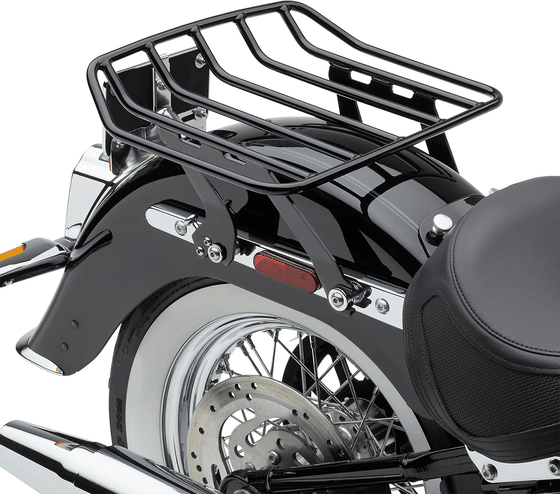 602-2611B COBRA wrap around luggage rack - black