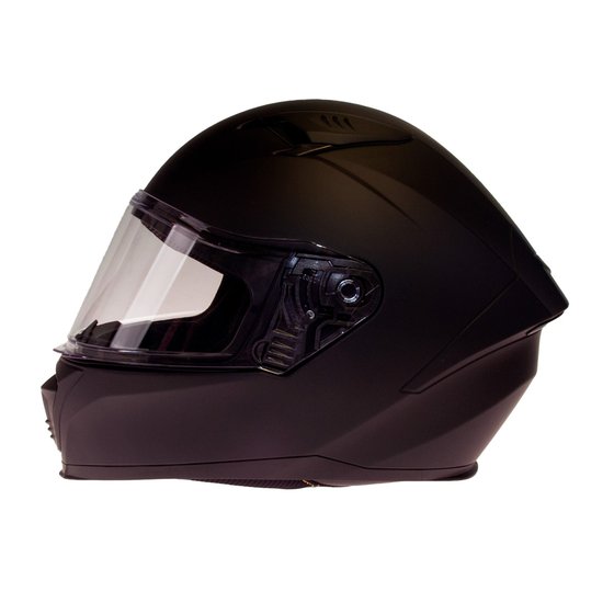 Timeless sport uni helmet, mattblack