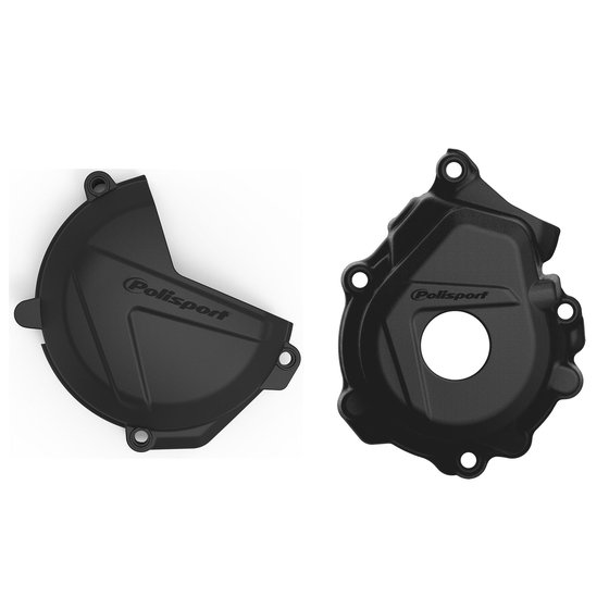 90974 POLISPORT alternator cover and clutch cover protection set