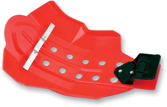 1CYC-6200-33 CYCRA full armor skid plate - red