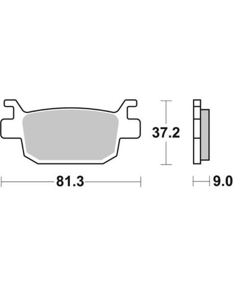 193MS SBS brakepads maxi sinter