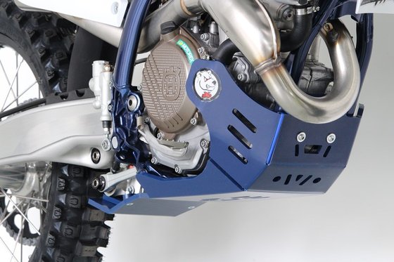 397-AX1663 AXP Racing axp xtrem hdpe skid plate blue husqvarna fc250/350-fx350 23