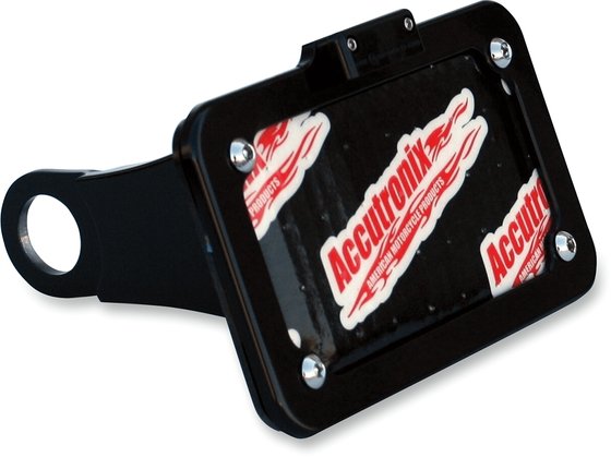 LPF114HV-B ACCUTRONIX license plate side mount with light for harley davidson sportster