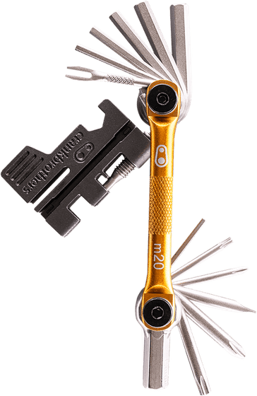 CRANKBROTHERS multi-tool set with 20 functions