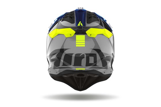 AIROH helmet aviator 3 push blue