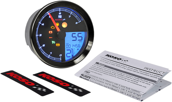 BA051210 KOSO NORTH AMERICA tachometer multi meter hd-04 bk