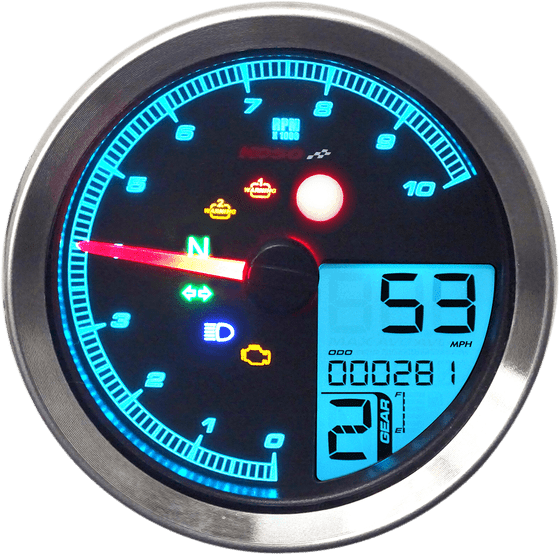 BA051210 KOSO NORTH AMERICA tachometer multi meter hd-04 bk