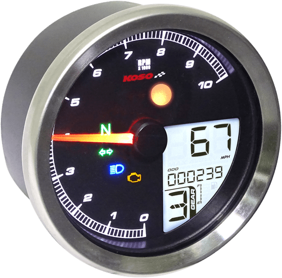 BA051210 KOSO NORTH AMERICA tachometer multi meter hd-04 bk