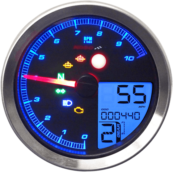 BA051210 KOSO NORTH AMERICA tachometer multi meter hd-04 bk