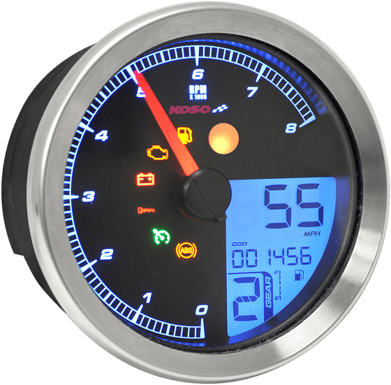 BA051230 KOSO NORTH AMERICA tachometer multi meter hd-04 bk