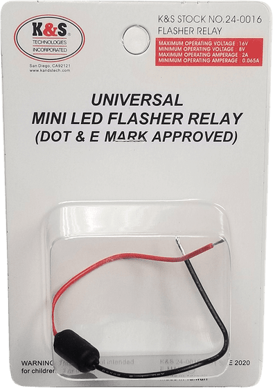 K&S TECHNOLOGIES mini flasher relay