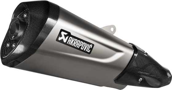 S-VE3SO11-ZDFSS AKRAPOVIC stainless steel slip-on muffler with carbon end cap