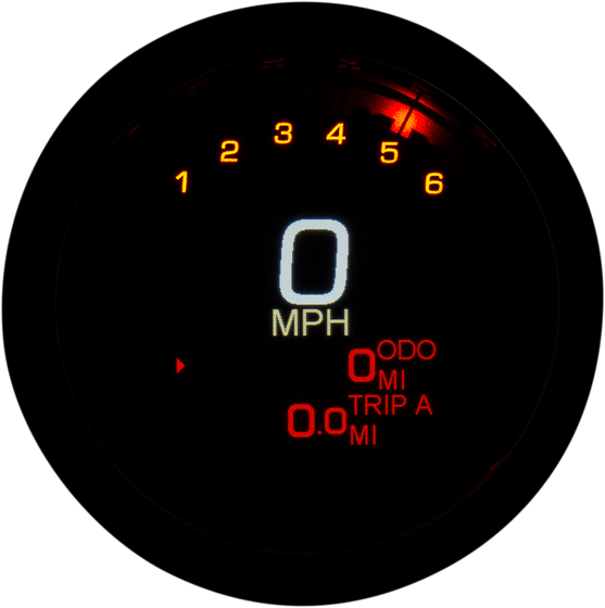 MLX-3004-K DAKOTA DIGITAL 3/3/8 black bronze speedometer