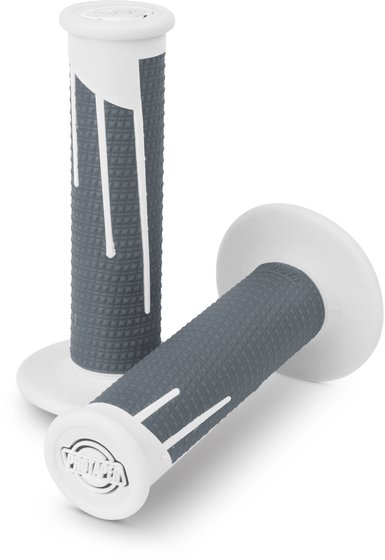 Pro Taper protaper grips clampon full diamond white/dark grey