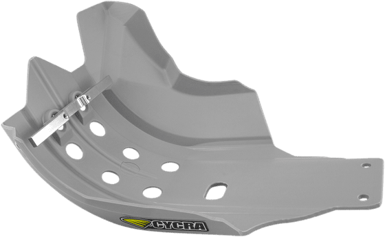 1CYC-6227-80 CYCRA full armor skid plate - kawasaki grey