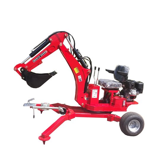 Bronco bronco backhoe digger 360 for atv 13.5hp b&s, 30cm bucket