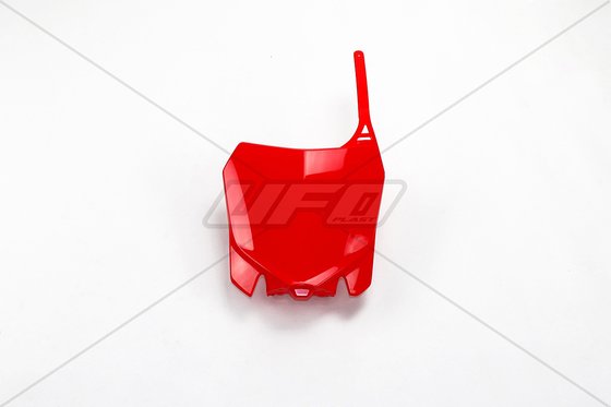 HO04656#070 UFO red front number plate for honda crf250/450r