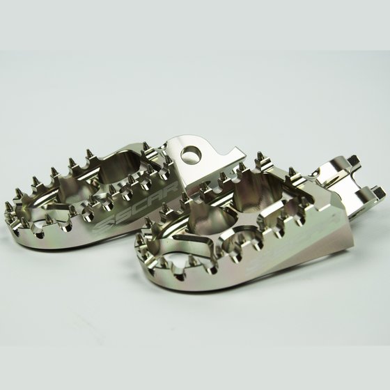 S3515 SCAR evolution footpegs silver