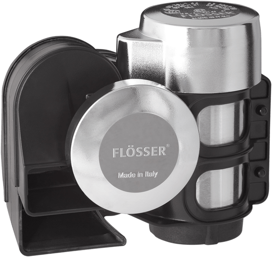 FLOSSER chrome two-tone air horn