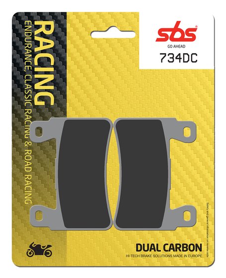 734DC SBS brakepads dual carbon