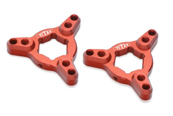 AFR017 TITAX front fork adjuster preload red