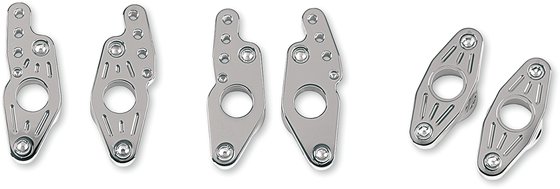 FXPV1-MC ACCUTRONIX milled chrome swingarm blocks