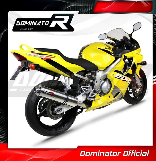 HO003DST-S Dominator exhaust silencer round