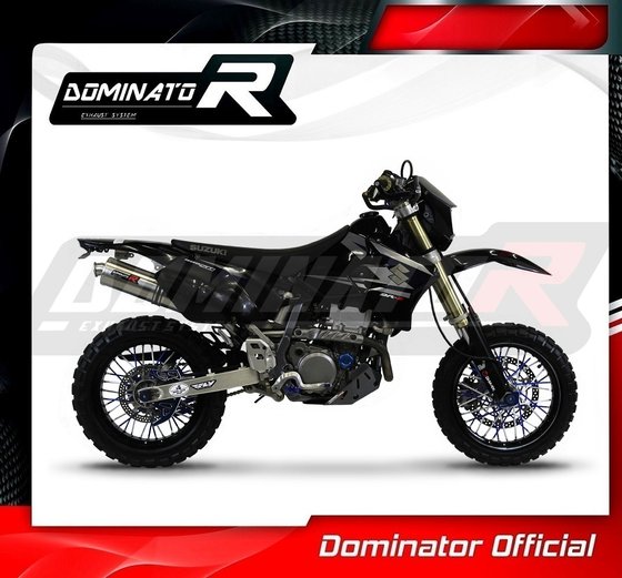 SU034DST-S Dominator exhaust silencer round