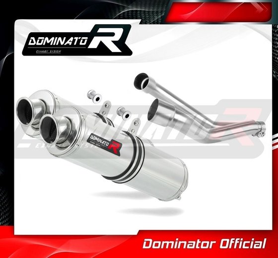 AP032DST-S Dominator exhaust silencer round