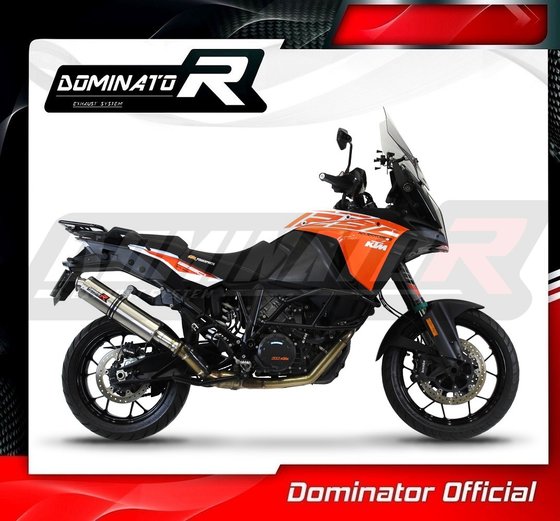 KT048DST-S Dominator exhaust silencer round