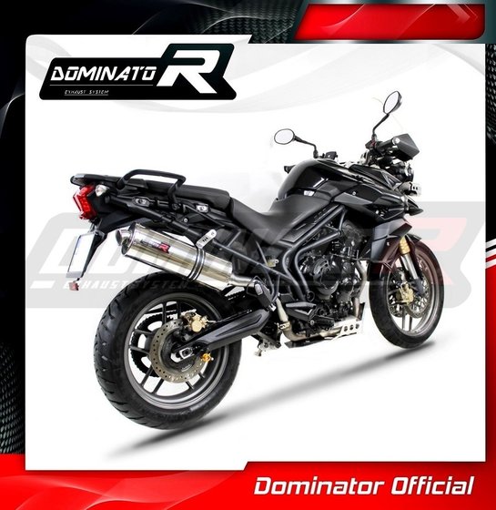 TR008DA-S Dominator exhaust silencer oval