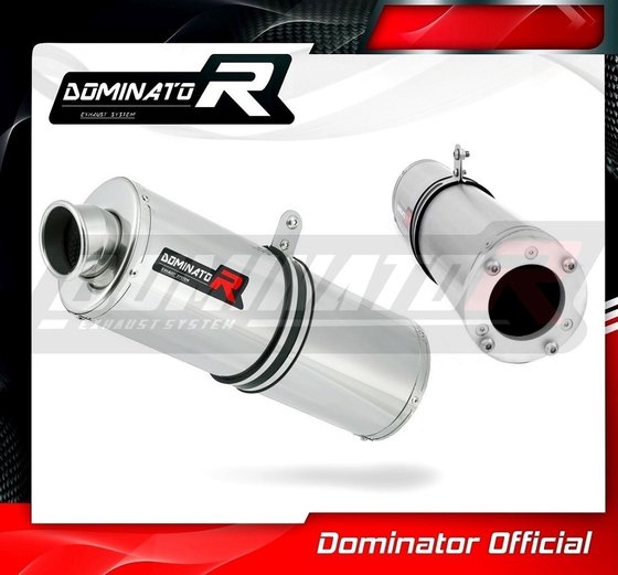 KA008DA-S Dominator exhaust silencer oval