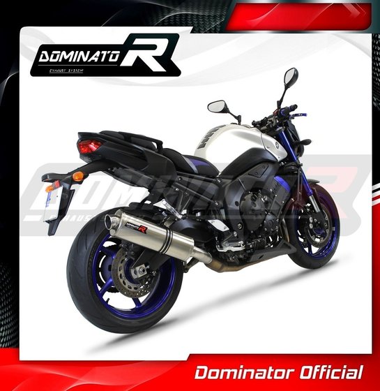 YA021DA-S Dominator exhaust silencer oval