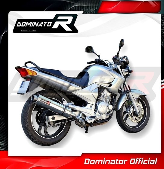 YA049DST-S Dominator exhaust silencer round