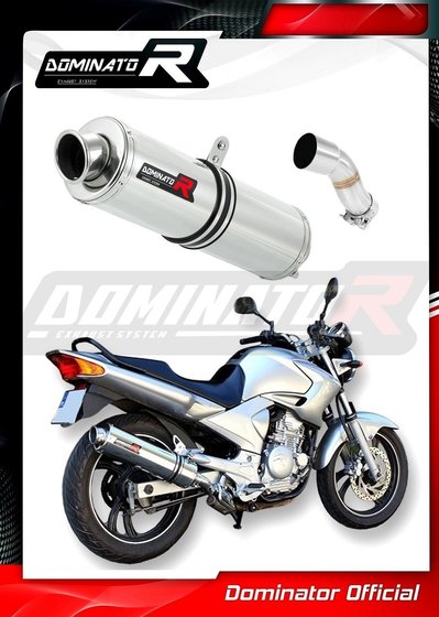 YA049DST-S Dominator exhaust silencer round