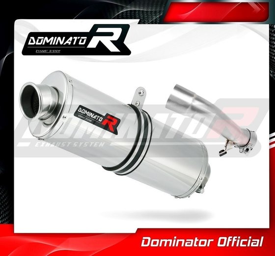 HO044DA-S Dominator exhaust silencer oval