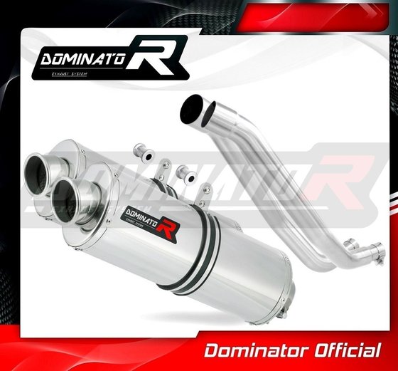 YA030DA-S Dominator exhaust silencer oval