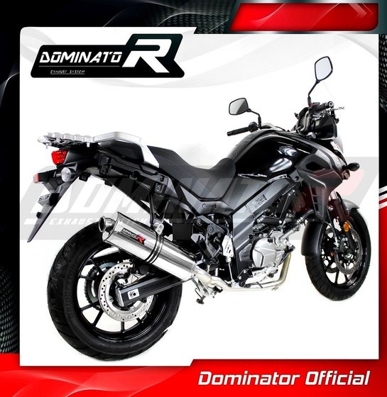 SU087DA-S Dominator exhaust silencer oval