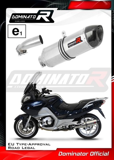 BW039DF-H Dominator homologated exhaust silencer hp1