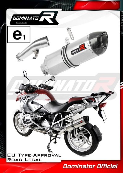 BW089DF-H Dominator homologated exhaust silencer hp1