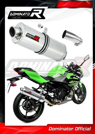 KA062DA-S Dominator exhaust silencer oval